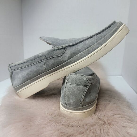 Frye Deck Venetian Suede Leather Slip On Men's Shoes Size 9.5 - Picture 5 of 9